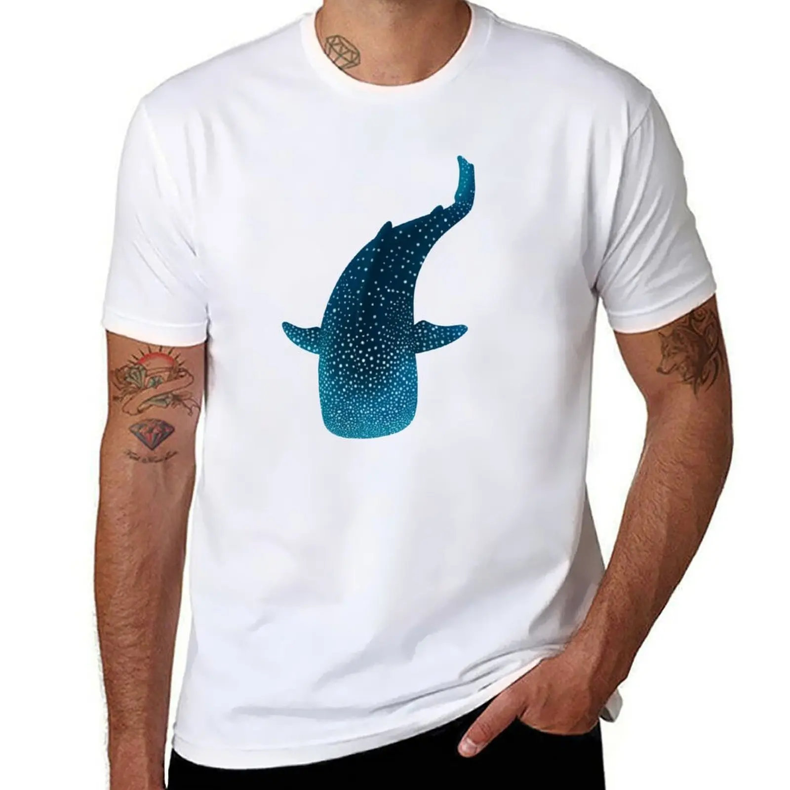 

Whale Shark Marine Life T-Shirt funny t shirts cotton cotton t shirts high quality T-Shirt