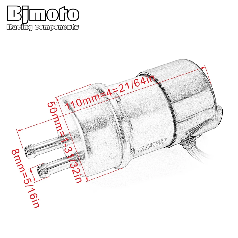 Fuel Pump For Suzuki RF400 RF600 RF600RT RF900 RF900R RF900RV VZ800 Marauder GSX1100G 15100-21E01-000 - view 6