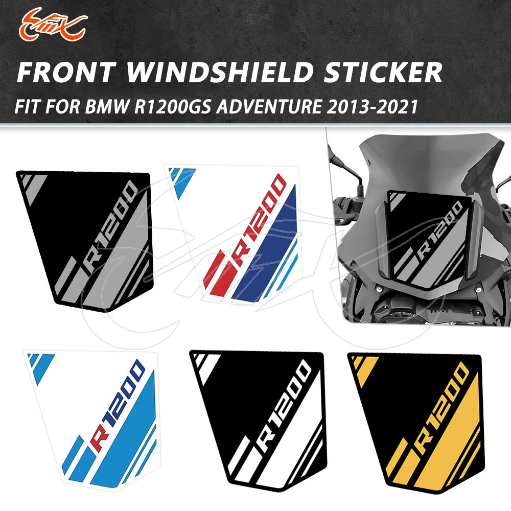 

Наклейка на лобовое стекло мотоцикла, передний обтекатель, наклейка на лобовое стекло, подходит для BMW R1200GS ADV R 1200 GS Adventure 2013-2021