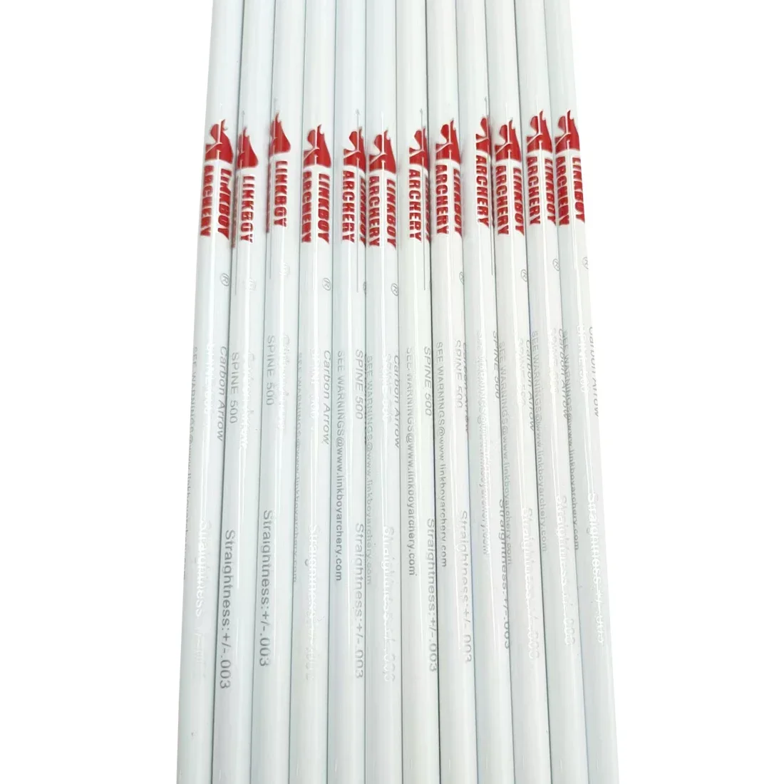 6/12pcs Linkboy Archery ID6.2MM Carbon Arrows Shaft Spine400-800 Compound Bow Hunting Shooting