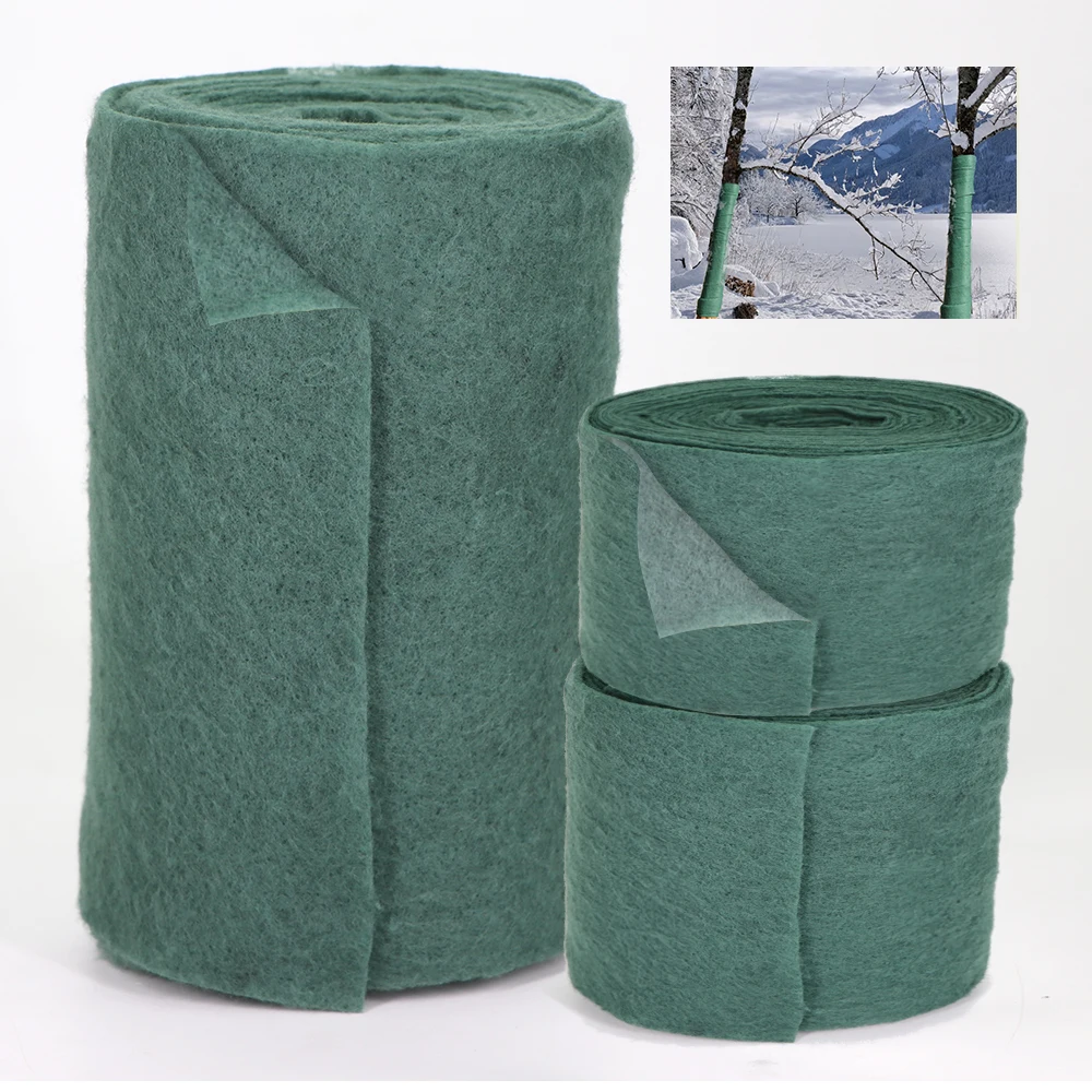 Fabric Plant Tree Protector Wraps Cloth  Winter Antifreeze Breathable Covering for Garden Fruiter Care Sunblock Cold Protection