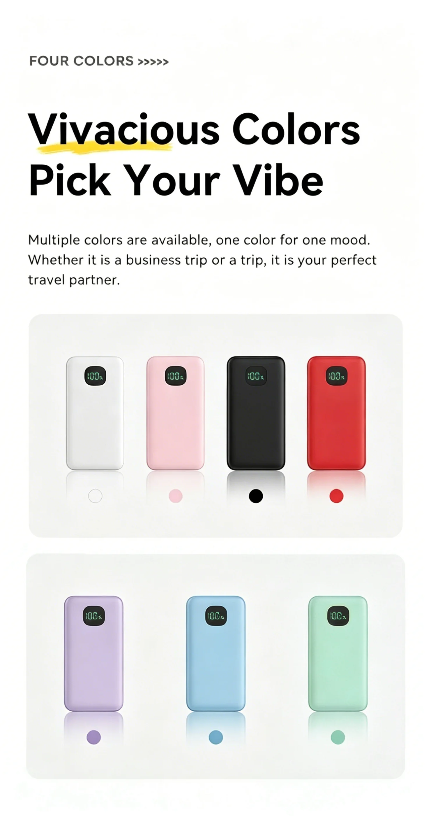 Power Bank with Built-In Cables — product detail 15