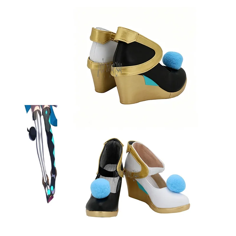 Miku 2019 Magical Mirai Circus Anime Cosplay High Heels Shoes Boots Halloween Carnival Props Custom Size