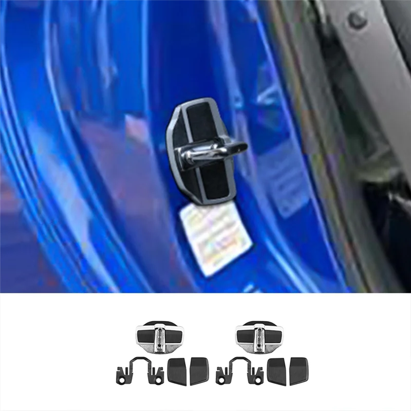 

AW-TRD Door Stabilizer Door Lock Protector Latches Stopper Covers For Subaru XV Forester Legacy Outback WRX