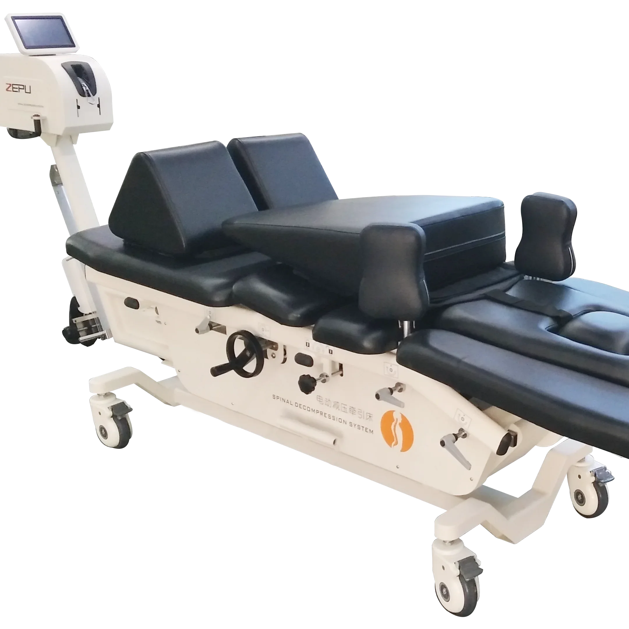 Chinese ZEPU Physical Therapy Rehabilitation Equipment Cervical Lumbar Traction Device Electric Traction Bed  Traction Table