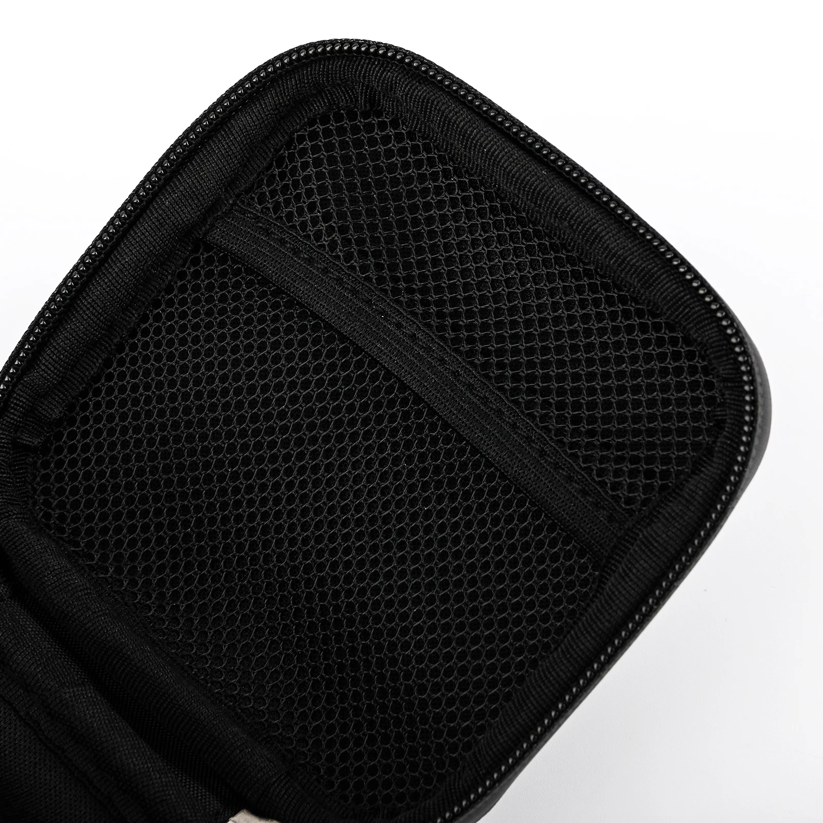 Ziigaat quadratische Ohrhörer hülle tragbare kabel gebundene Kopfhörer-Trage tasche wasserdichte Leder-Aufbewahrung tasche für Iems