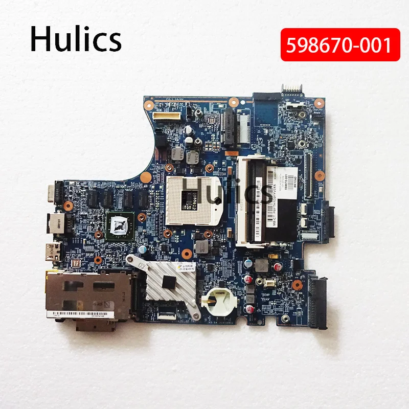 

Hulics Used 633552-001 598668-001 628794-001 598670-001 Laptop Motherboard For HP Probook 4720S 4520S 48.4GK06.041 Board