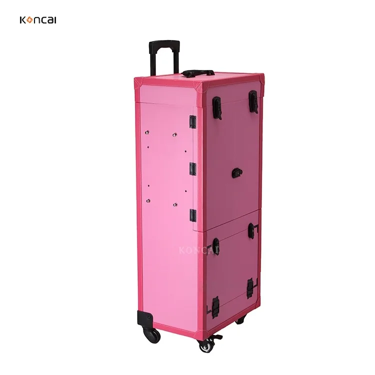 Hair Stylist Trolley Storage Box, Beauty Salon, Travel Nail Polish, Lipstick Brush Holder  Professional Factory