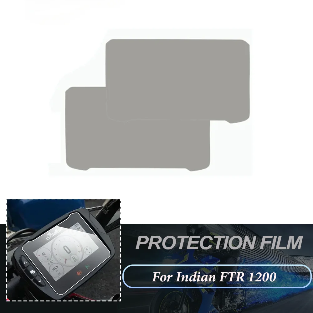 

For Indian FTR 1200 FTR1200 Motorcycle Dashboard Screen Protector Cluster Scratch Screen Protection Film
