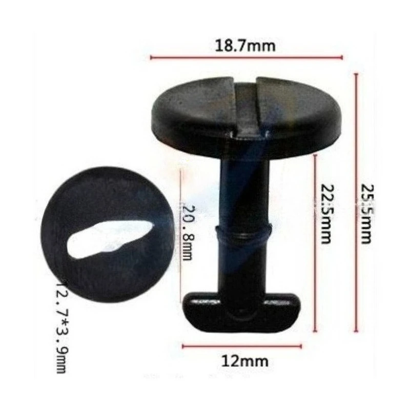 5-20PCS Durable Plastic Easy-Install Car Floor Mat Retainer Clips Mat Retainers For BMW E46 318I 325I / X3 / X5 Vehicles