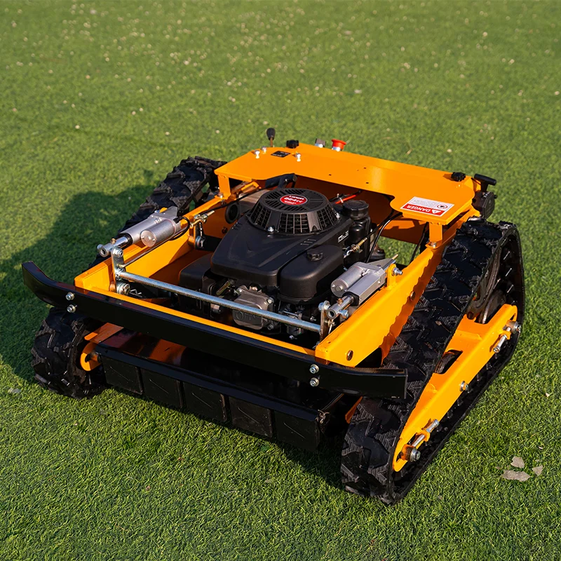 

Customized Multi-Functional Cordless Remote Control Lawn Mower Robot for Lawn Mower Factory Customized Lawn Weed Cutting