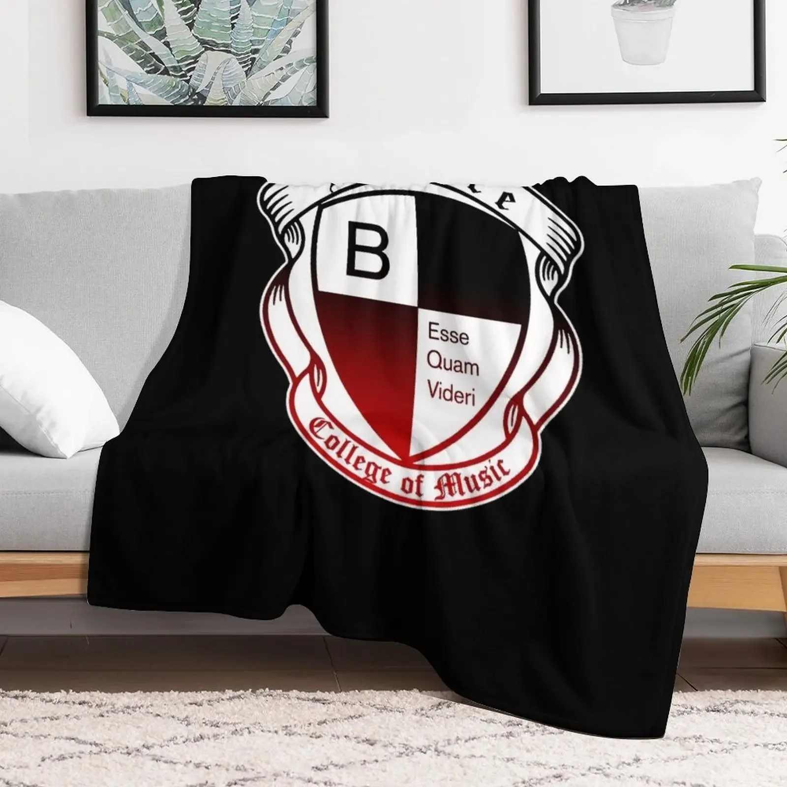 Berklee College Of Music 15 - Unisex For Men Or Women Vintage Retro 1 Customize T-Shirt Throw Blanket Stuffeds Large Blankets