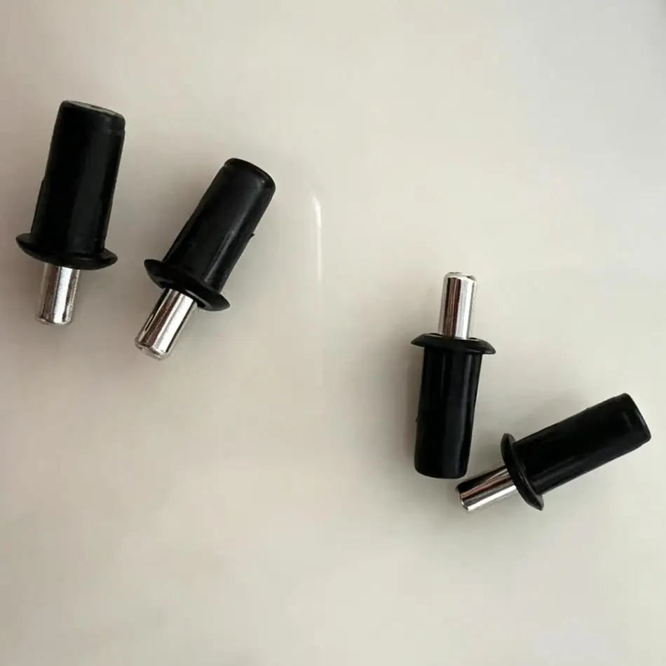 30Pcs Black Spring Loaded Pins Retractable Spring Pin for Door Shutter Louver Repair 7-8cm Hole