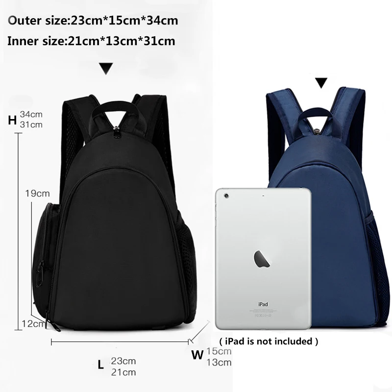 حقيبة ظهر مثلثة محمولة جديدة مقصورة حقيبة كروس لكاميرات Canon Nikon Sony SLR عدسة ترايبود ملحقات التصوير الفوتوغرافي