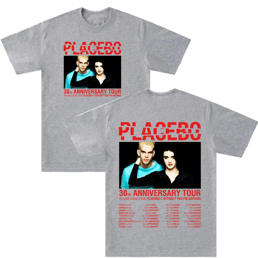 เสื้อยืดลายกราฟิก Placebo 30th - Live Rock บทวิจารณ์และราคา