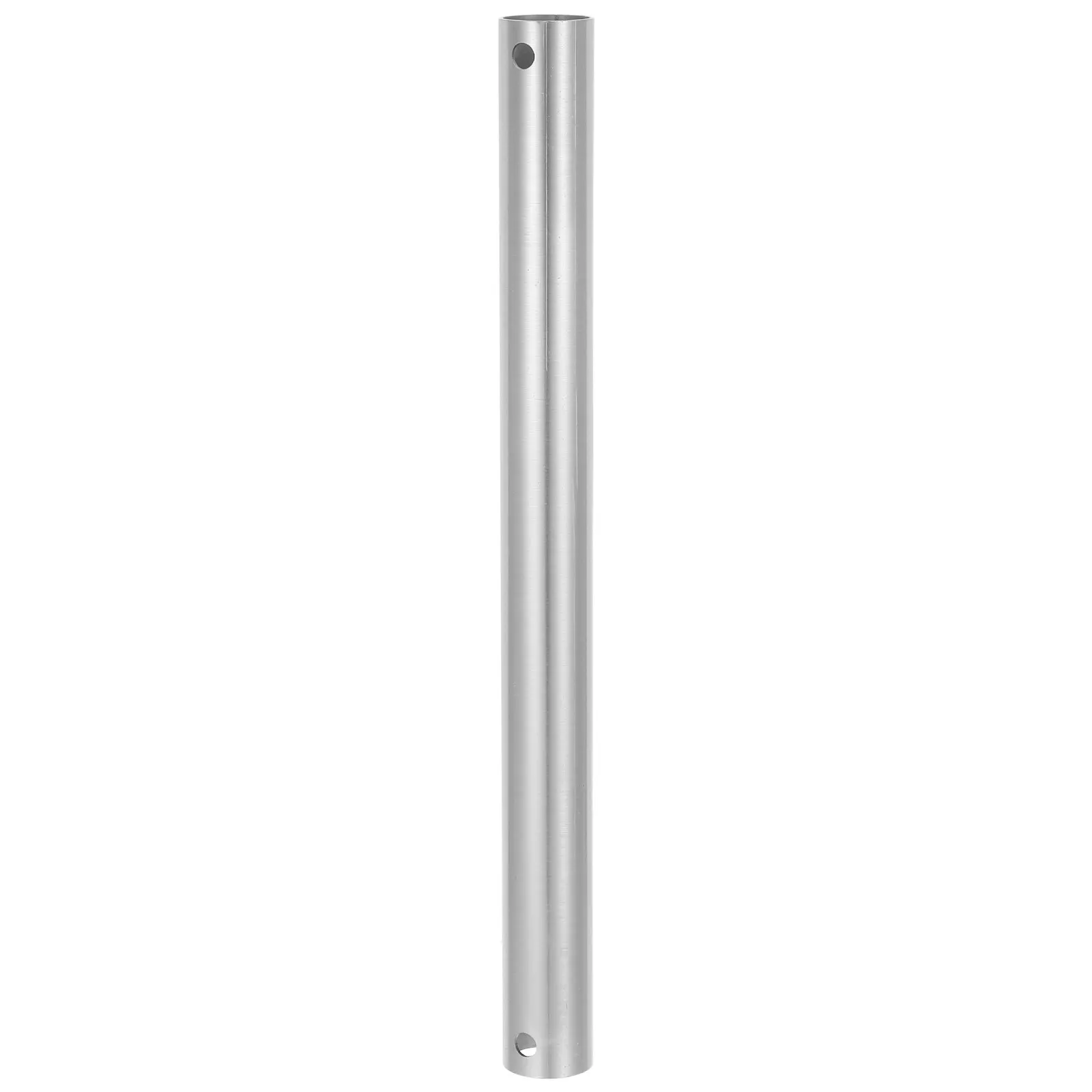 30 Cm Ceiling Fan Extender Rod Silver Metal Downrod Extension for Fans Universal Compatibility Quick Tool Free Setup Stylish