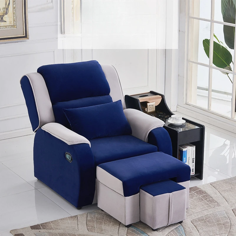 Recliner Electric Pedicure Chairs Luxury Manicure Face Examination Pedicure Chairs No Plumbing Silla Podologica Furniture CC50XZ