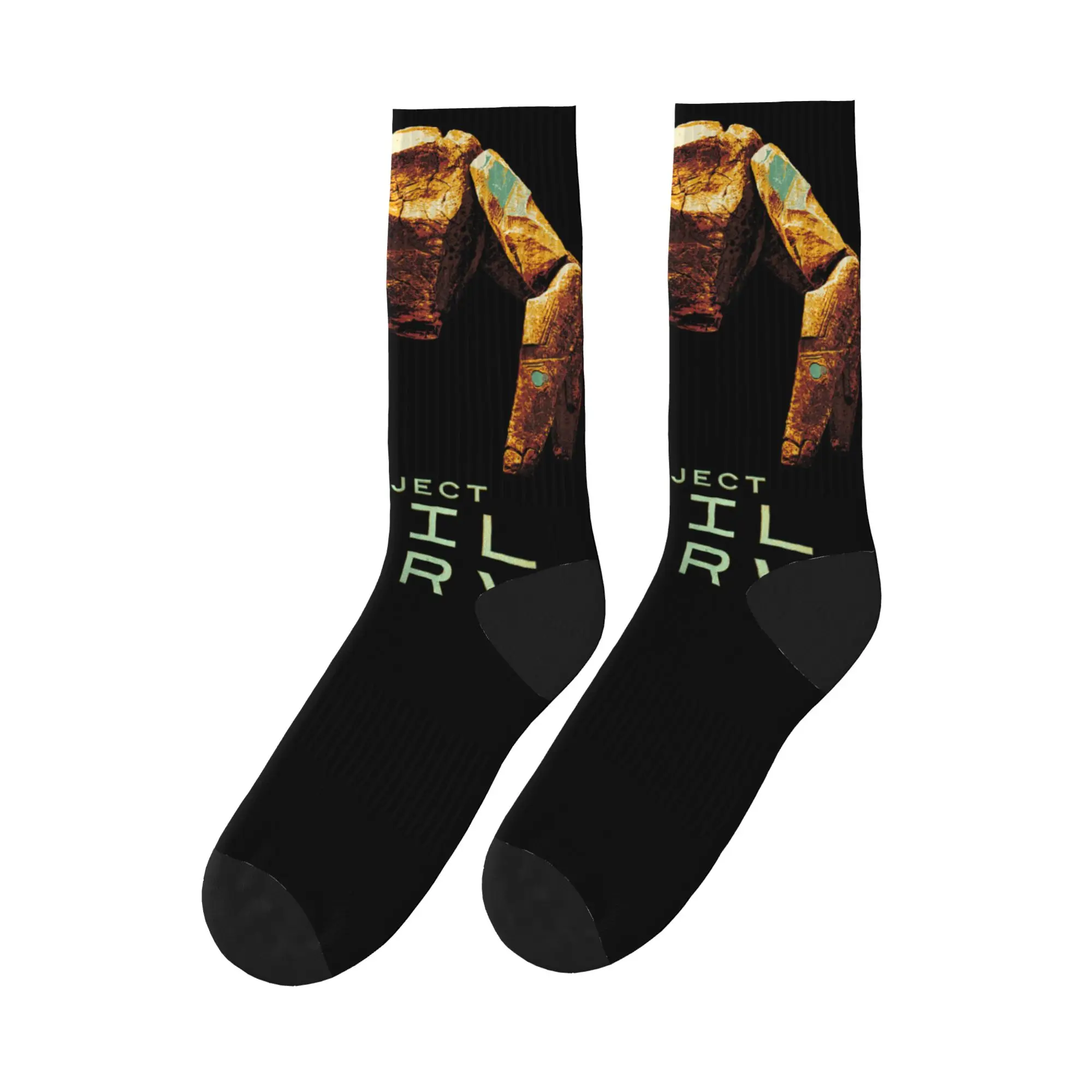 Project Hail Mary Rocky The Alien Distressed Portrait Stockings Couple  Socks Soft Fashion Socks Autumn Running Anti-Slip Socks