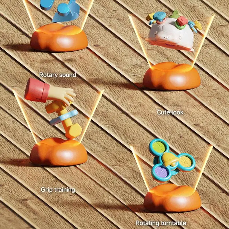 Bebê mordedor brinquedos em forma de ovelha calmante dentição brinquedo atividade educacional fácil agarrar chocalho para meninos meninas aprendendo viagem em casa