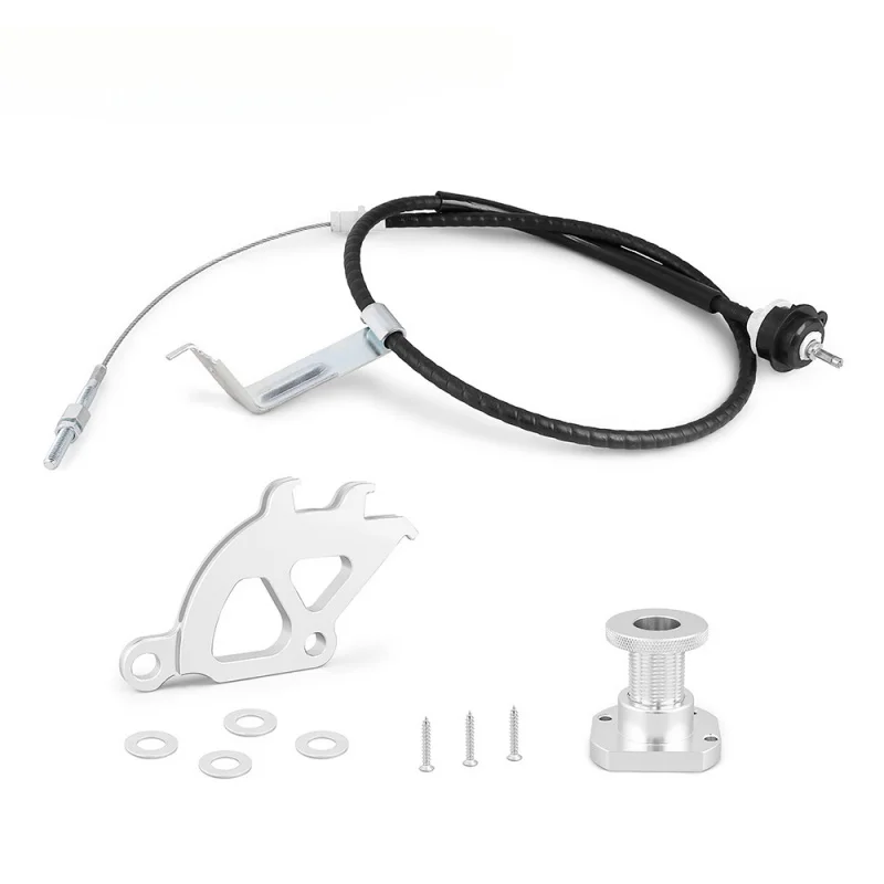 

Серебряный комплект тросов сцепления и регулятора ограждения, тройной крюк сцепления для Ford Mustang 96-04, деталь для тюнинга автомобиля и грузовика