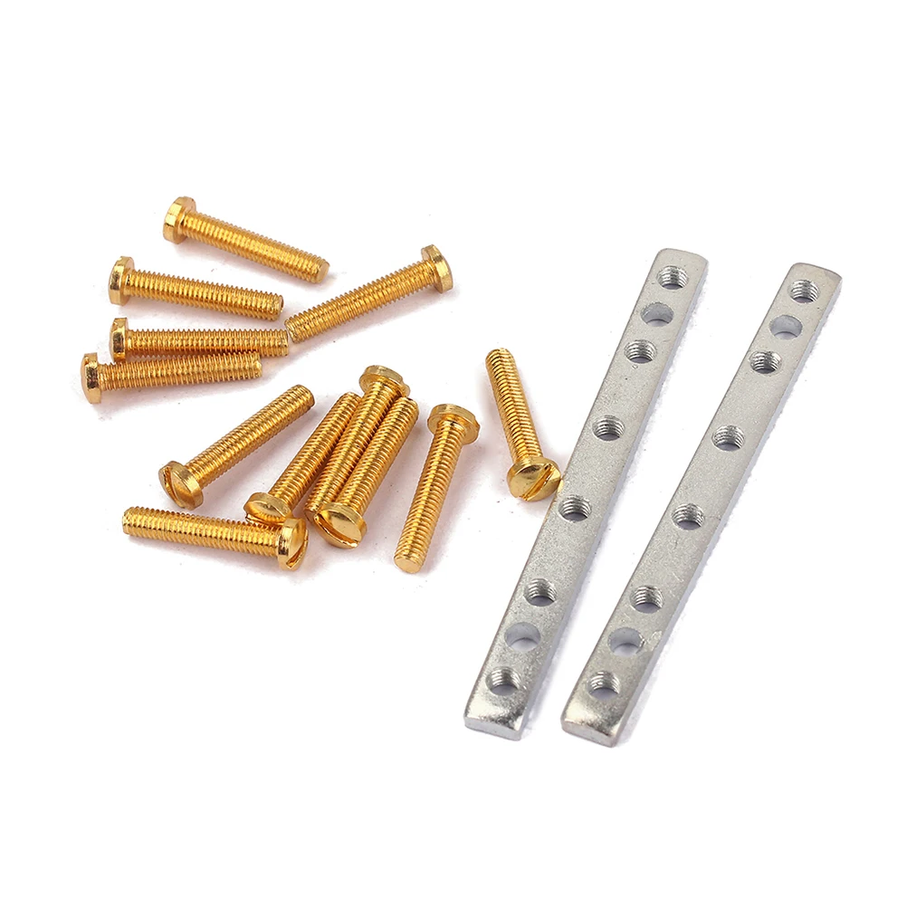 

50 MM Double Pickup Iron Piece Guitar Pickups Humbucker Cover Coil Frame Frames Neck Bridges