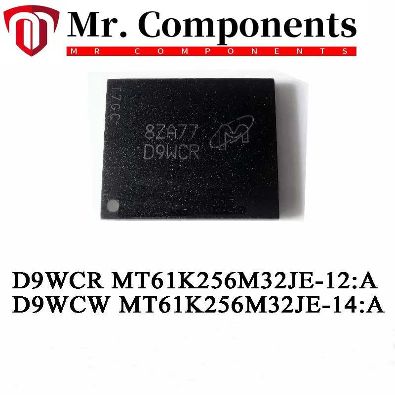 1PCS MT61K256M32JE D9WCR MT61K256M32JE-12:A D9WCW MT61K256M32JE-14:A  DDR6 BGA IC Chip In stock