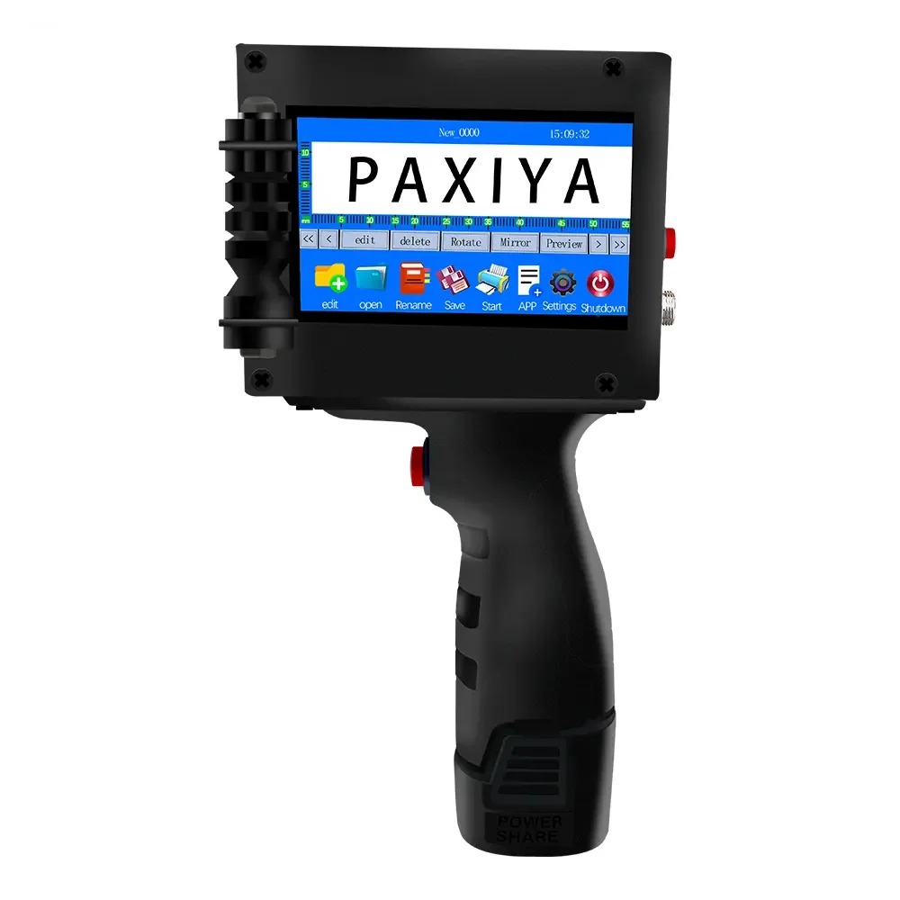 

12.7mm Variable Date Printer Portable Digital TIJ Expiry Data Paper Label Logo Inkjet Printers