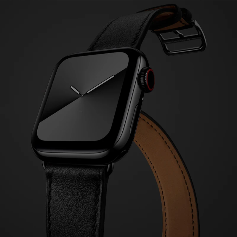 High Quality Handmade Genuine Leather Band for Apple Watch Utral 2 Iwatch Series 10 9 8 7 6 SE 5 45mm 46mm 49mm Bracelet