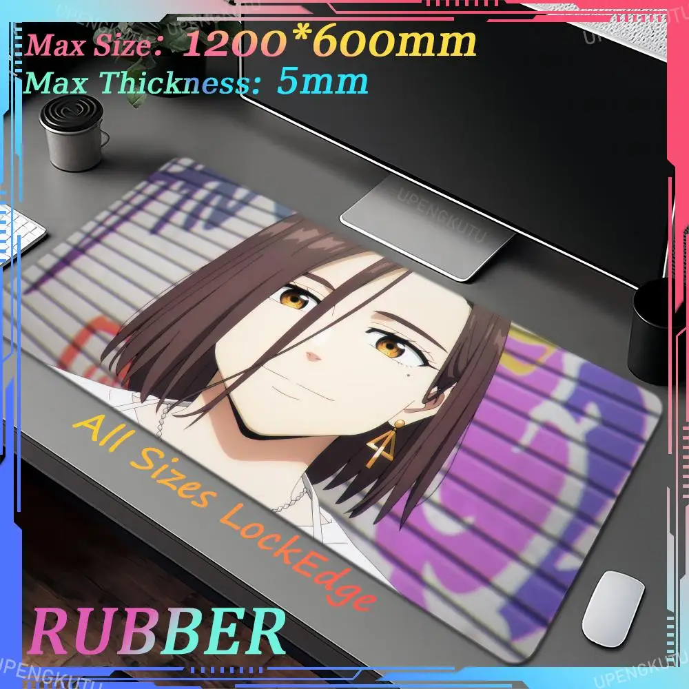 XXL Pc Gamer Non-slip Deskmat Mousepad Keyboard Rubber Game Wind breaker Mouse Pad Large Computer Mouse Pad Office Accessories