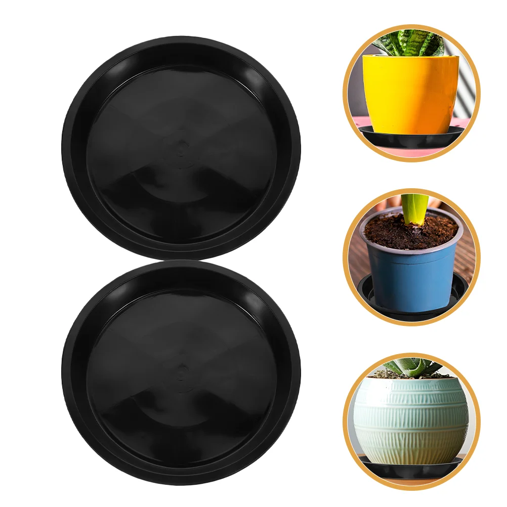 

Flower Pot Base Plant Trays Saucers Plastic Plates to Catch Water Indoor Plants for