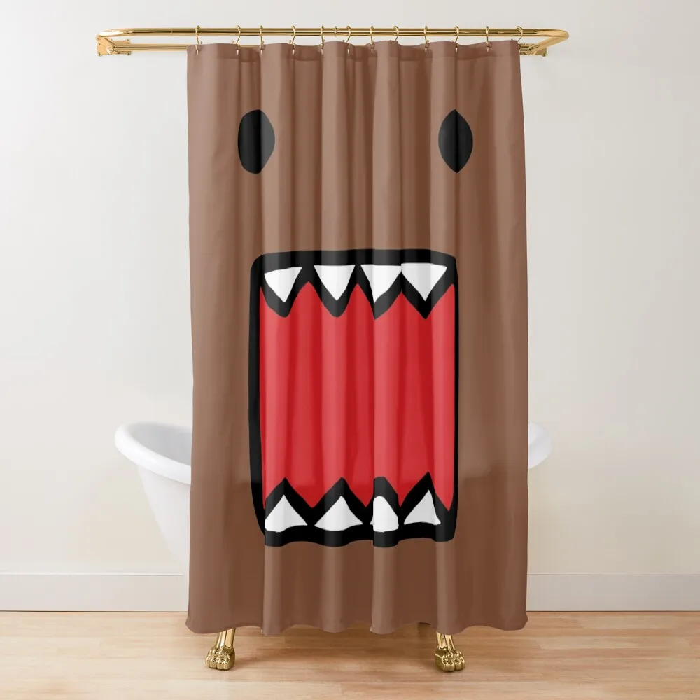 

Занавеска для душа Domo-Kun, набор для ванной комнаты, элегантный декор для ванной комнаты, занавеска в стиле аниме