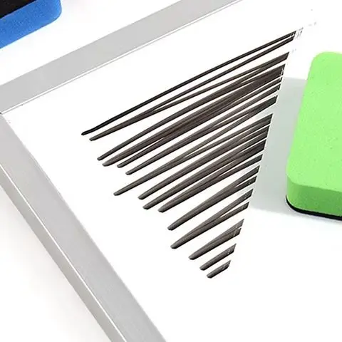 

10PCS Whiteboard Eraser Eva Felt Cloth 1.5cm Children's Teaching Easy To Wipe New Material Color Blackboard Eraser