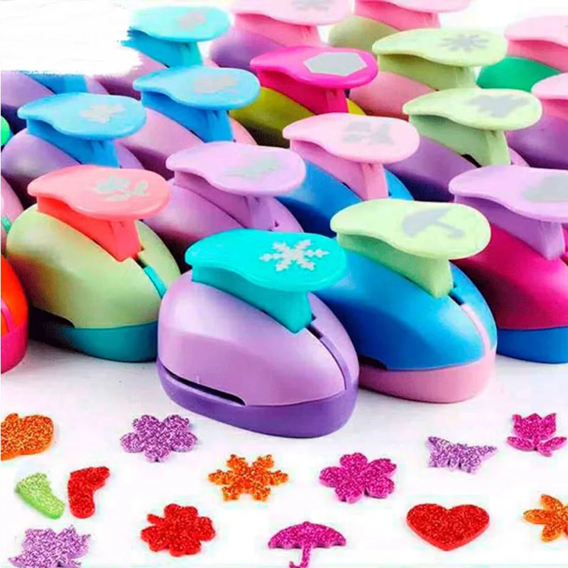 Large/Medium/Small Scrapbook Punches Handmade Cutter Card Craft  for Children DIY Flower Paper Craft Hole Puncher