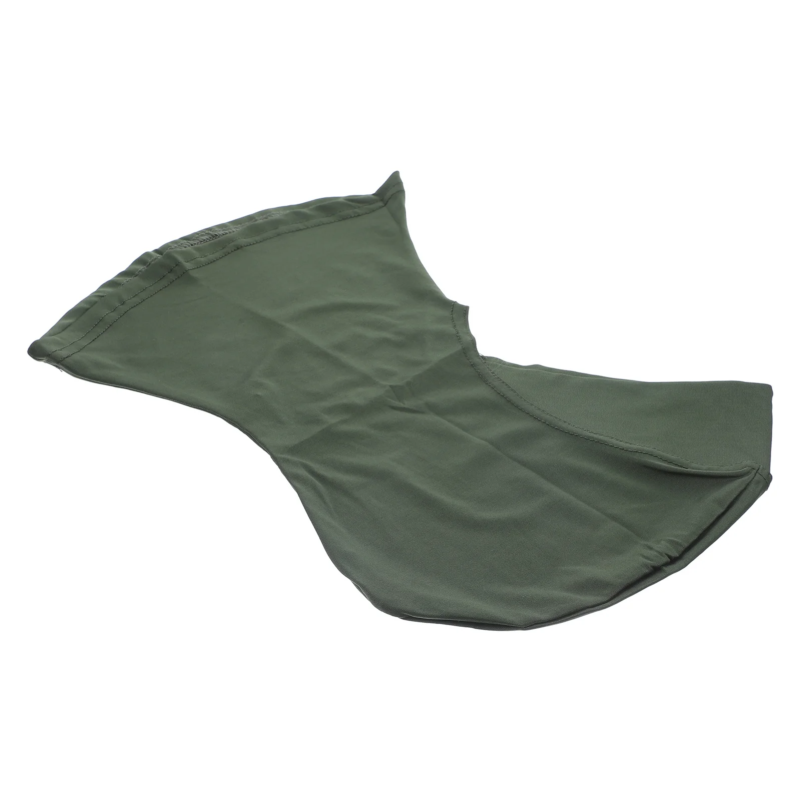 المرأة قابل للتعديل قبعة الحجاب الإسلامي 35x24 سنتيمتر الأخضر غطاء كامل الداخلية الحجاب وشاح تنفس الحليب الألياف النسيج التصميم الكلاسيكي