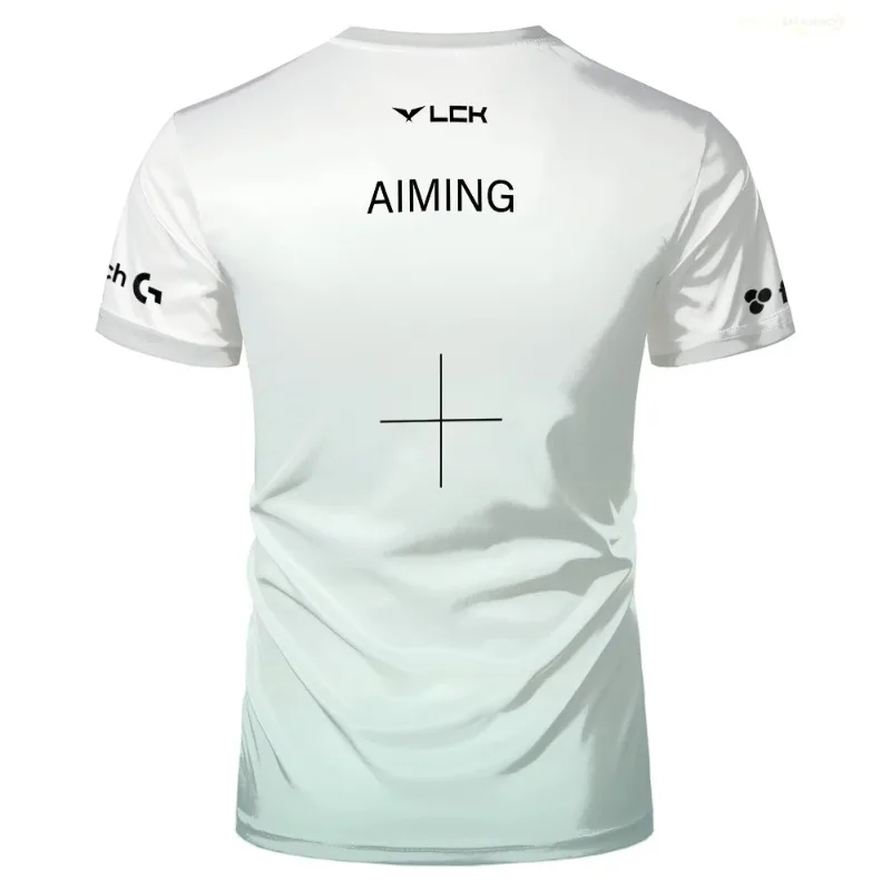 DK Esports Team Uniform T-shirt Cosplay League Of Legends Worlds Jersey T Shirt LOL Showmaker Sports Game Fan Boys Tees