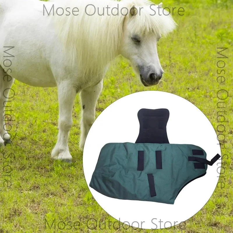 Horse Blanket Equine Protection Waterproof Horse Winter Blanket Warm Adjustable Breathable Garment Horse Rain Sheet