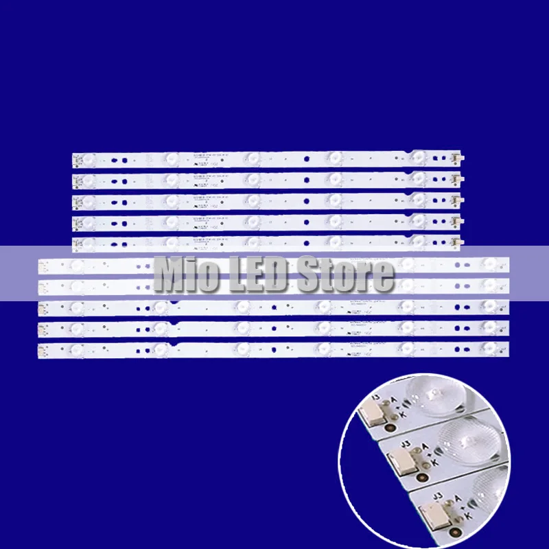 LED Backlight for BJSJ46D11R-ZC14F-02 BJSJ46D11L-ZC14F-02 NEW for Atvio 46 PANEL HV460WU2-200 MODELO LE46D5AFM