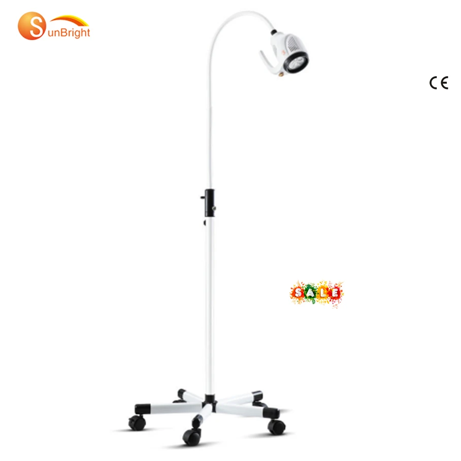 High Quality Hospital use standing surgical exam mobile Medical Gynecological Dental examination Cosmetology operating lamp