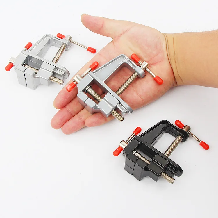 

NEW Arrival Miniature Small Jewelers Hobby Clamp on Table Bench Vise Mini Tool Vice Muliti-Funcational
