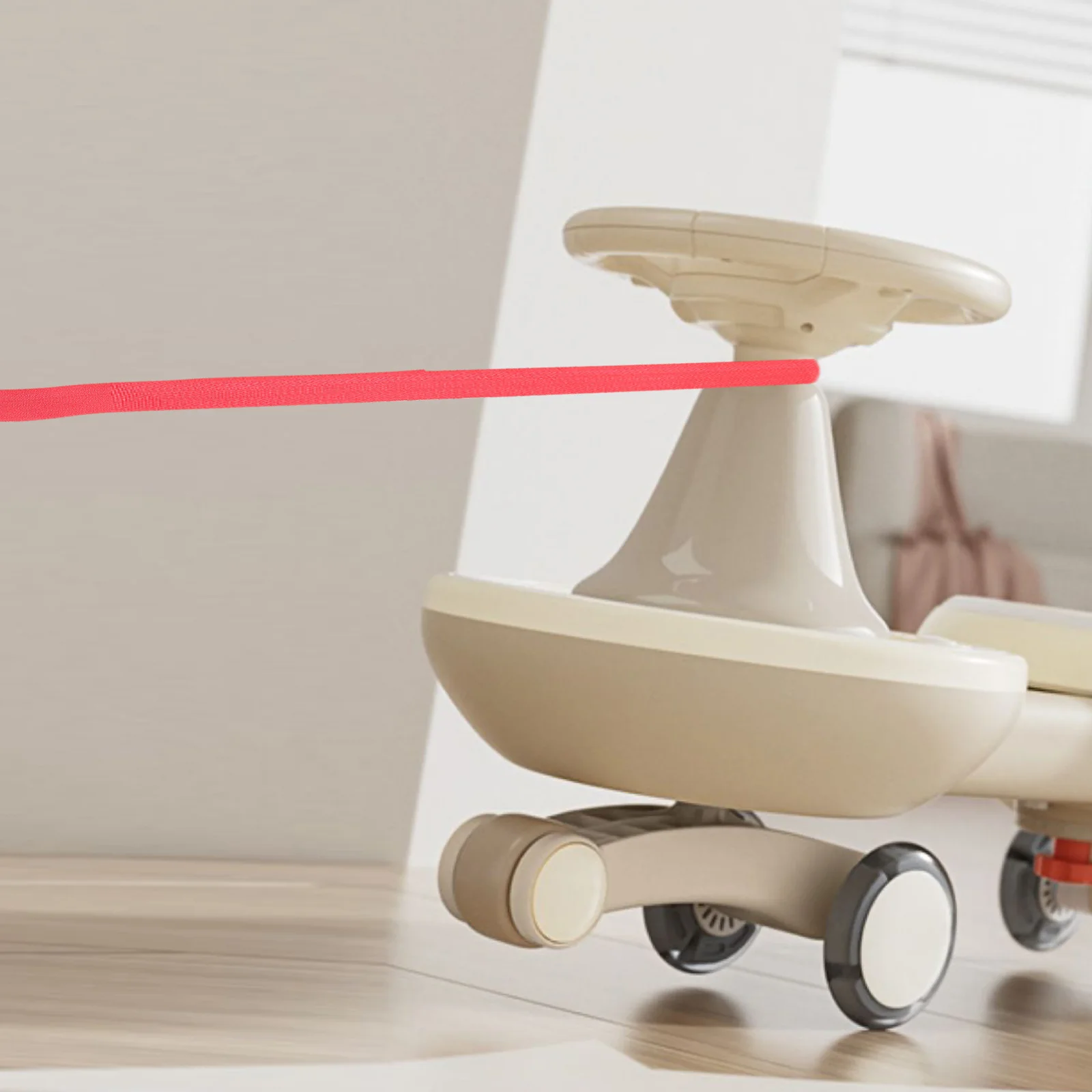 

20pcs Pulling Rope For Swaying Car Kids Scooter Towing Strap Multifunctional Fabric Tow Rope Portable Reusable Infant Supply