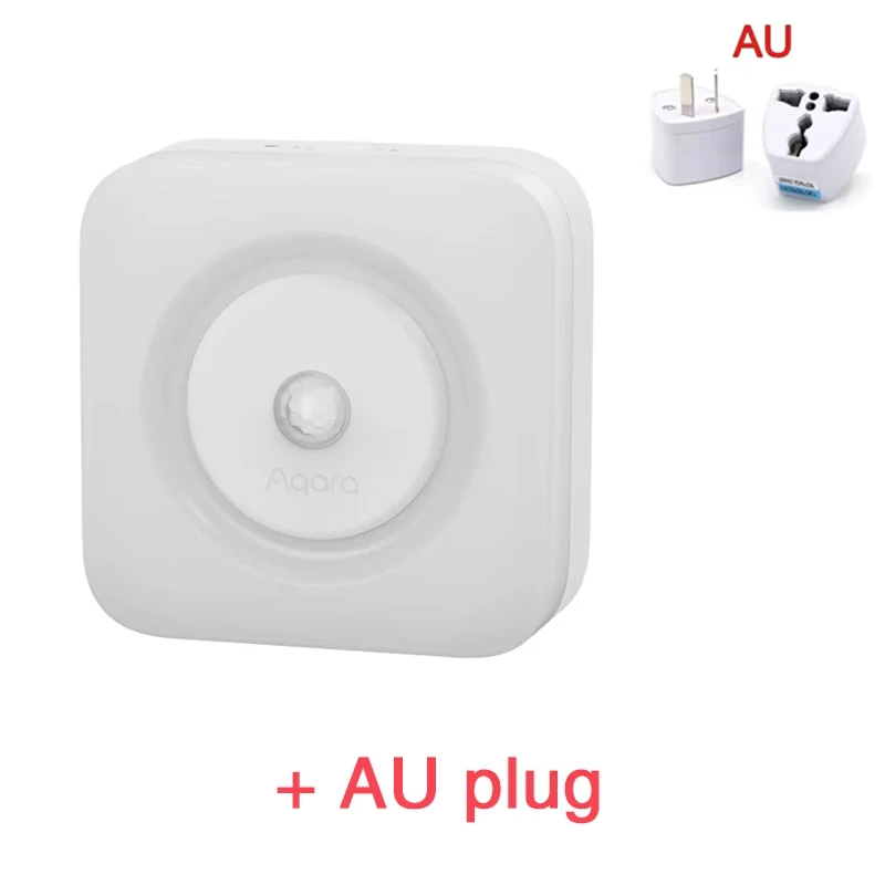 Aqara Menselijk lichaamssensorlamp Plug-in versie LED Oogverzorgend licht Dubbel bedlampje 3000K Zacht Smart Sensor-nachtlampje