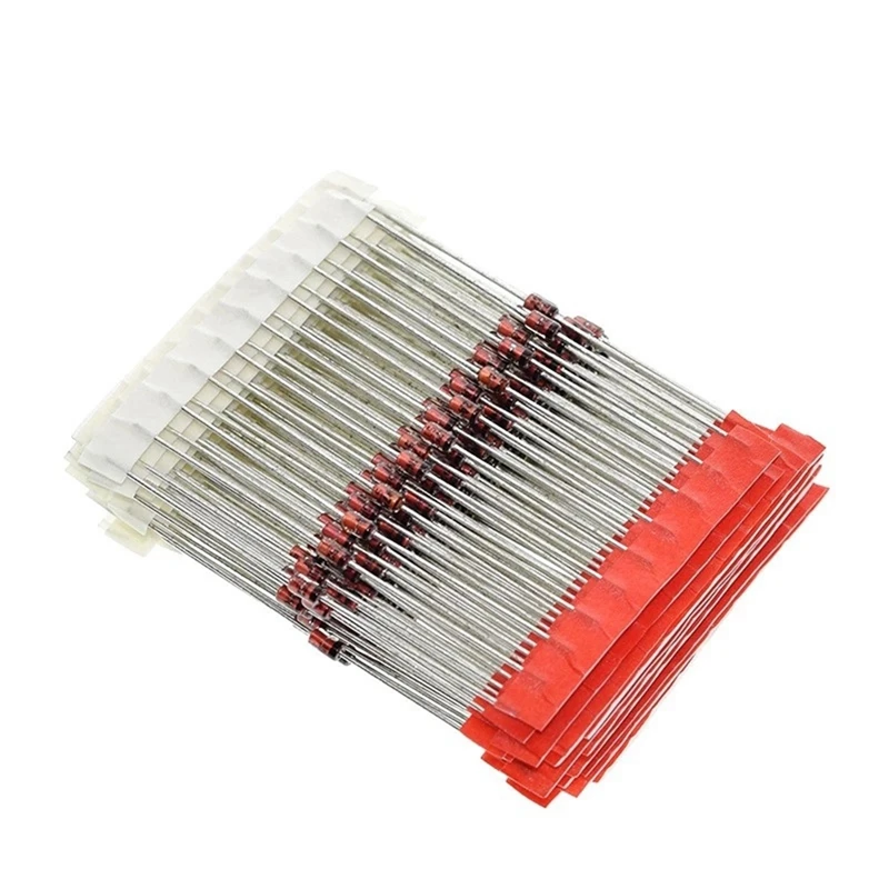 

250 шт., набор стабилитронов 1 Вт, 3 В-33 В, набор в ассортименте, 25 значений, набор электронных компонентов «сделай сам» 1N47-AT35