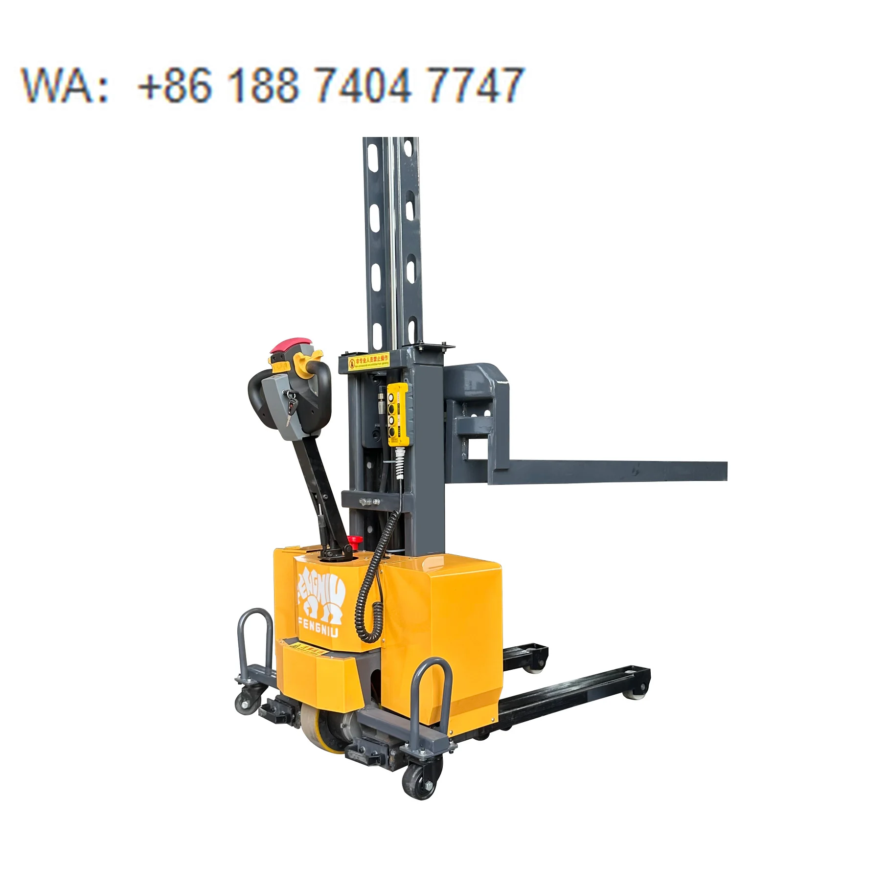 Factory Supply Electric All Terrain Forklift Pallet Stacker,Narrow Aisle Walkie Reach With Customization Service