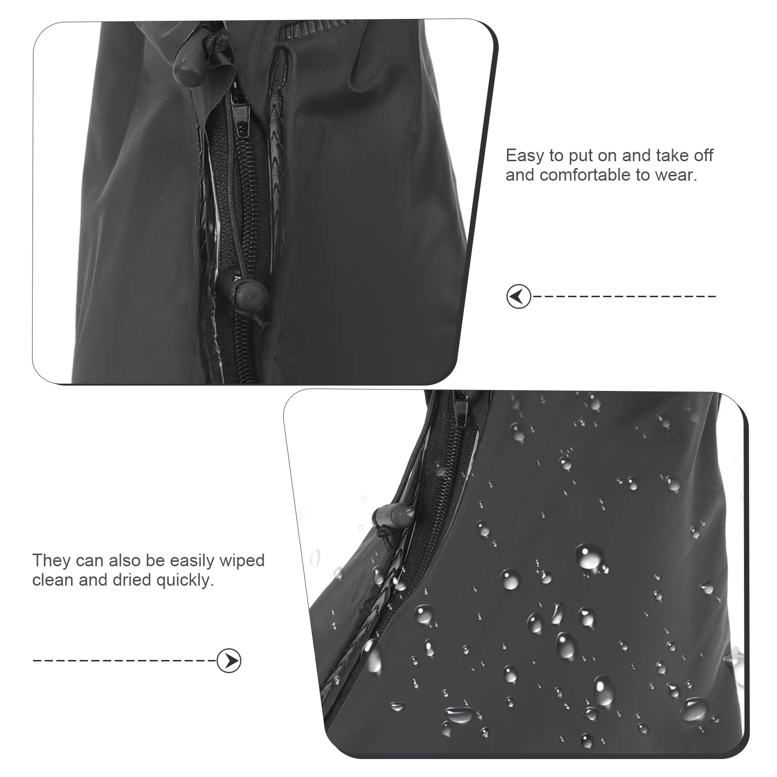 

1Pair Anti-Freeze Insulator Boots Covers Lightweight Windproof Portable Overshoes Hiking Ski Outdoor Protector