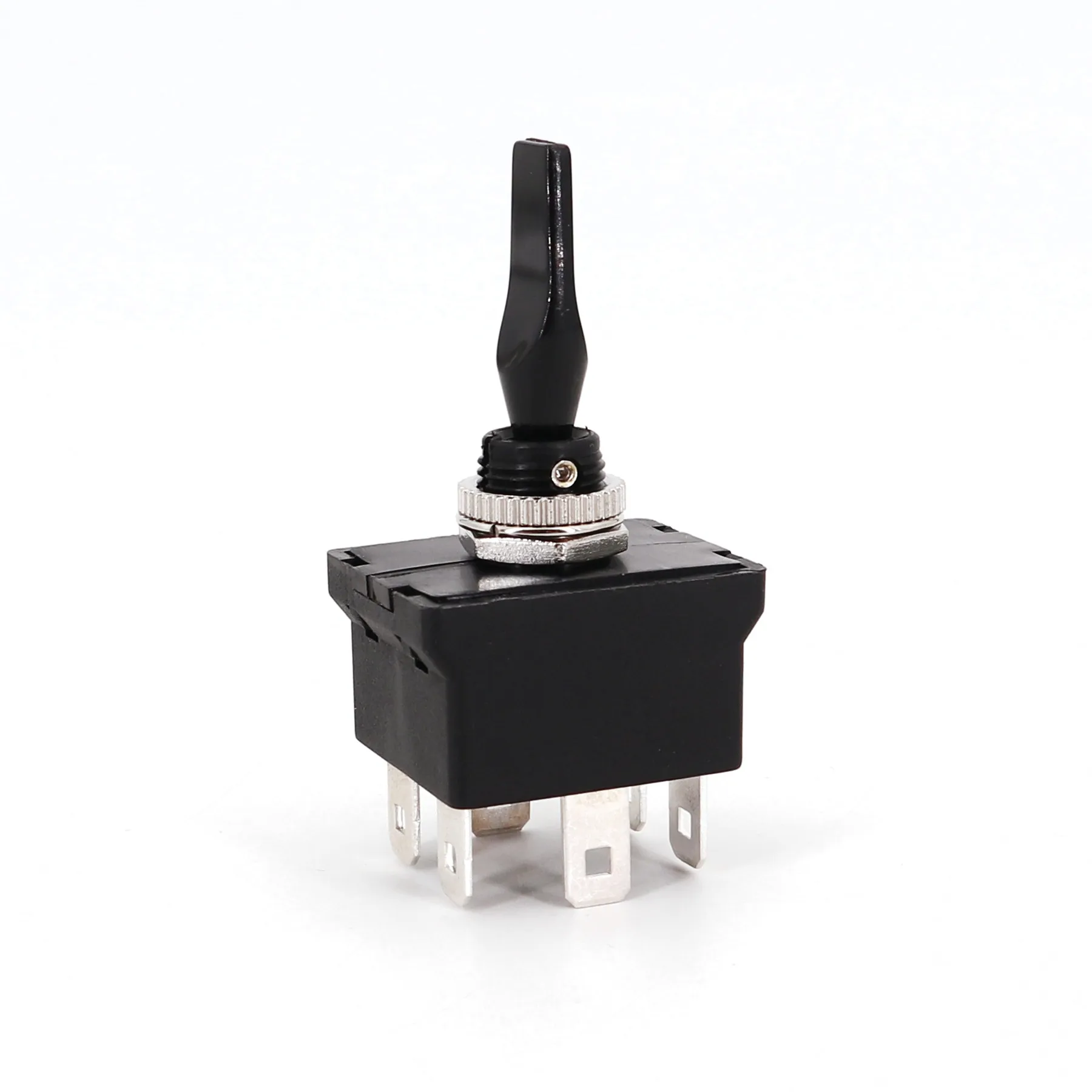 SCI R13-54B 6Pin Momentary MON-OFF-MOM Self-Return DPDT 12mm Car Toggle Switch DC12V 20A