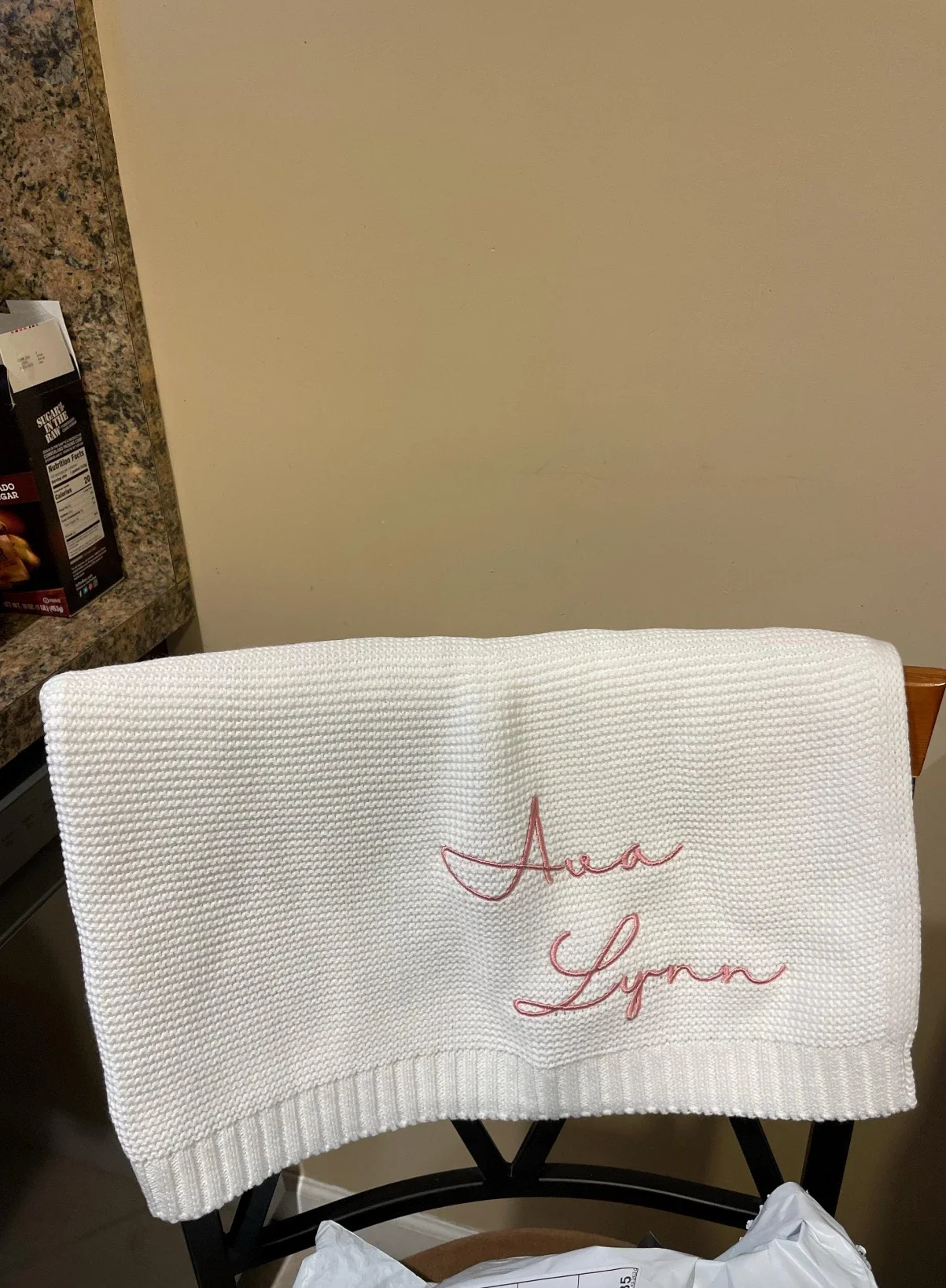 Personalized Baby Blanket Cotton Stroller Blanket Hug Quilt Knitted Cotton Birthday Gifts Bebé Bedding Swaddle Girls Boys Item - Image 5