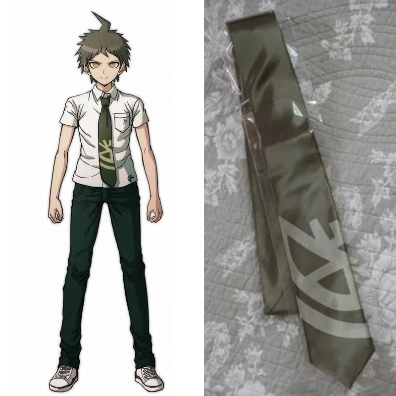 Anime Danganronpa 2 Dangan Ronpa Hinata Hajime Cosplay Costume Tie