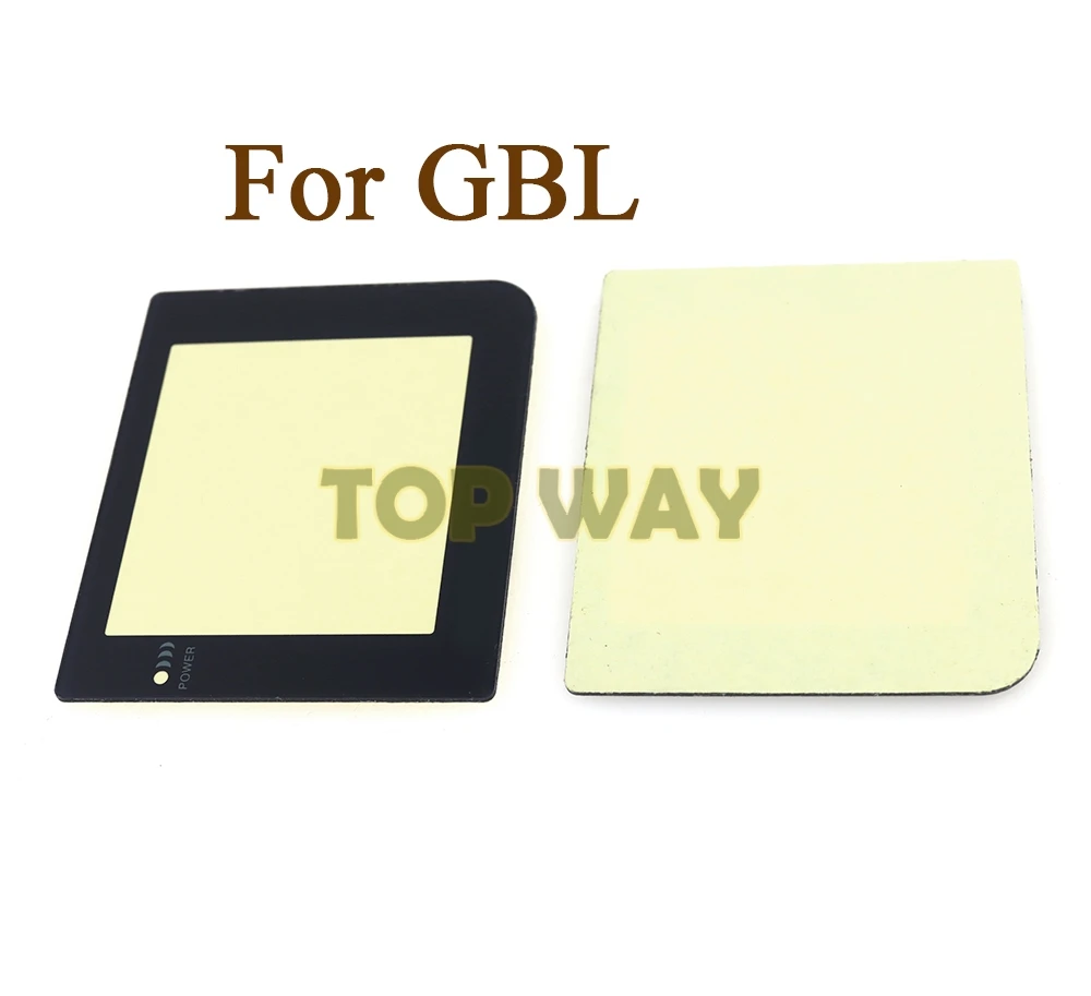 100PCS Plastic Screen Lens Protector for GBL GameBoy Light Mirror