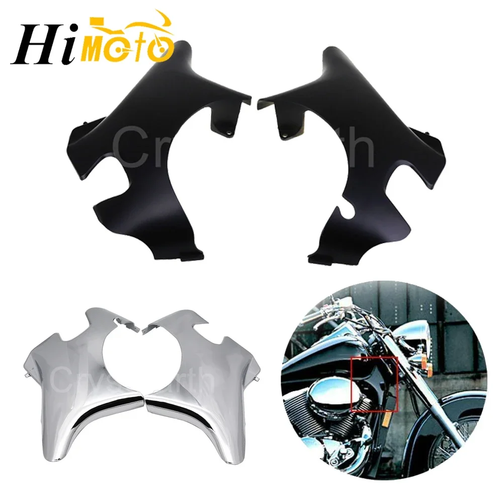 Motorcycle Front Neck Cover Frame Fairing Guard For Honda Shadow ACE VT400 VT750 VT750C VT750CD Deluxe 1997-2003 98 99 00 01 02