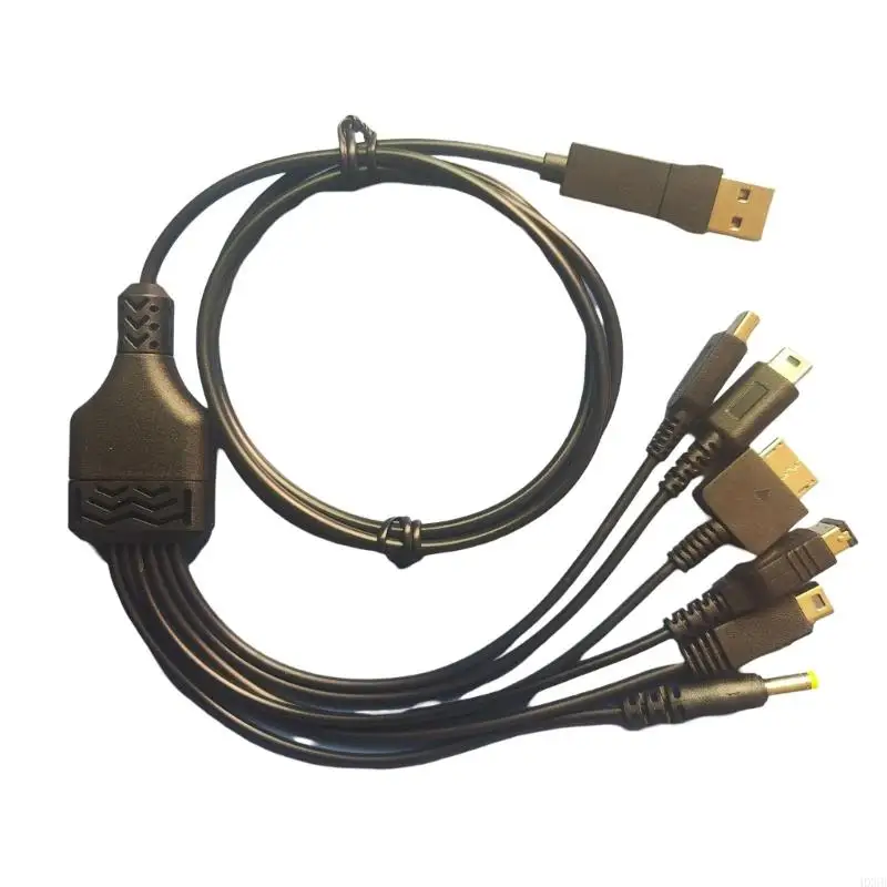 

HX6B Universal 6 in 1 USB C Charging Cable For Handheld Game Consoles Gaming
